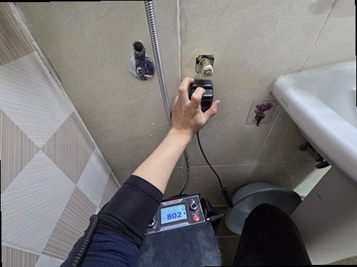 하남 누수탐지 욕실 천장 누수 흔적과 배관 점검 위치