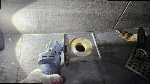 권선구 누수탐지 누수 보수 후 건조 상태와 마감 복구가 완료된 욕실 바닥