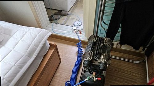 시흥 누수탐지 배관 보수 후 압력 재검사와 바닥 마감 상태