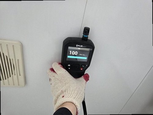 만안구 누수탐지 수도계량기 별침과 누수 점검 과정을 보여주는 이미지