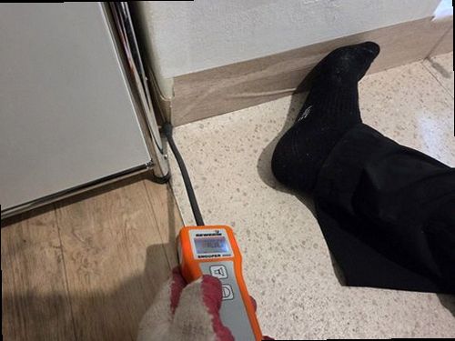 대전 서구 누수탐지 거실 천장에 번진 물자국과 누수 피해 현장