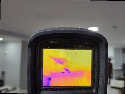 팔달구 누수탐지 아래층 천장 물자국과 누수 점검 현장